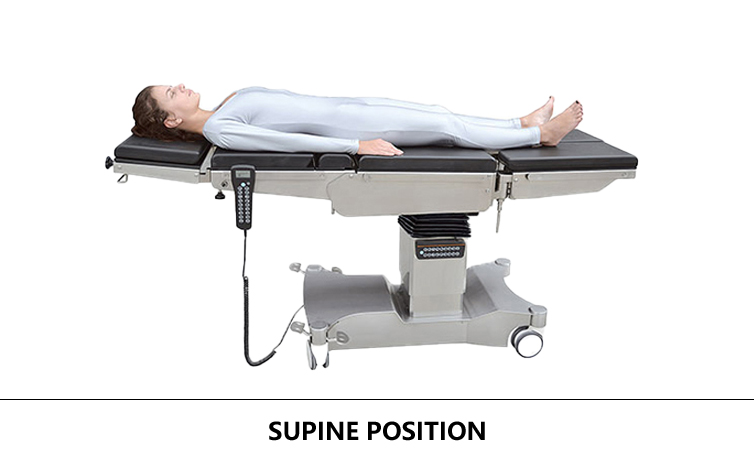 Supine patient position
