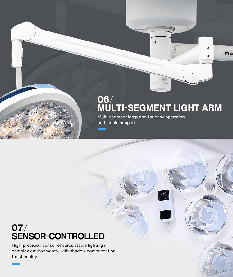 MK-D620620W Double Head LED Shadowless Surgical Light