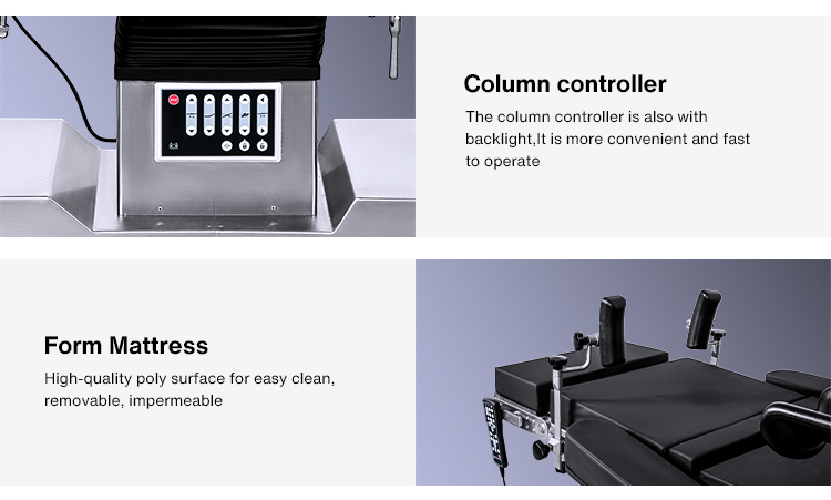YA-12E Electric Surgical Operation Table On Wheels