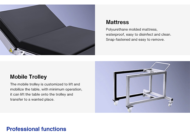 YA-11E C arm Surgical Table For OT Room