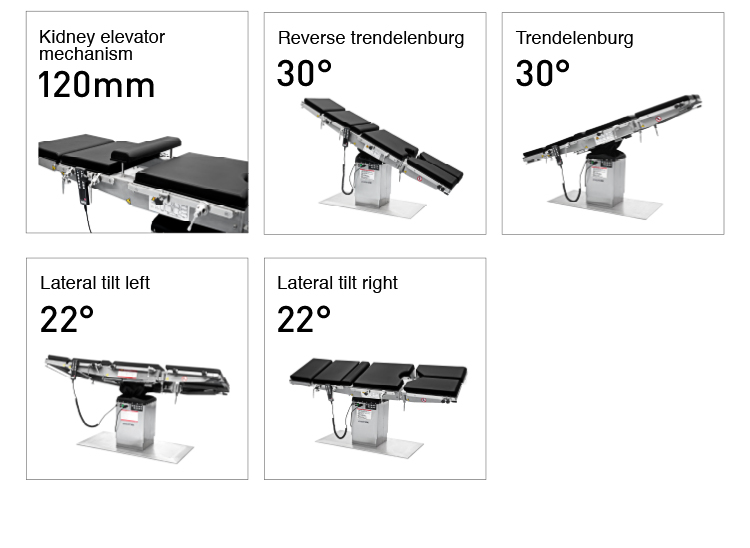 YA-11E C arm Surgical Table For OT Room