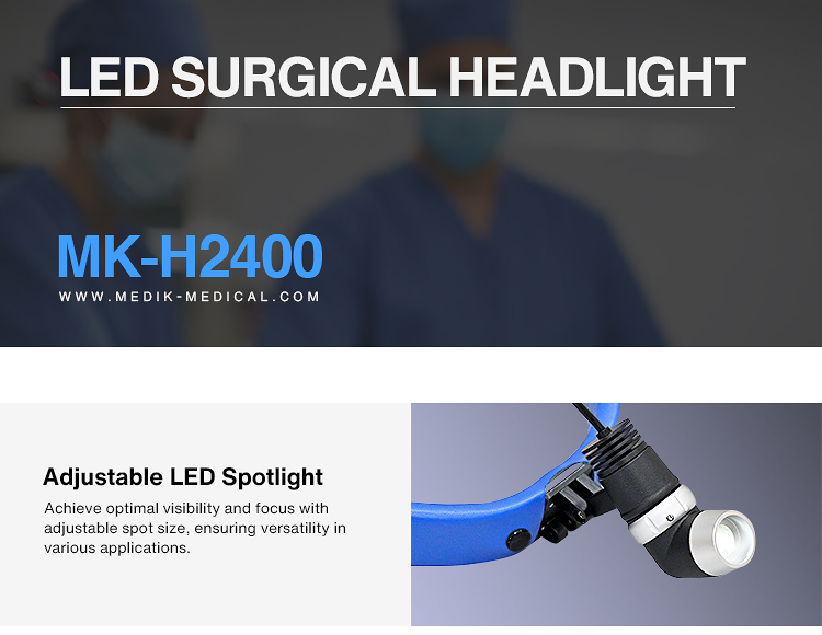 MK-H2400 Portable LED Surgical Headlight System