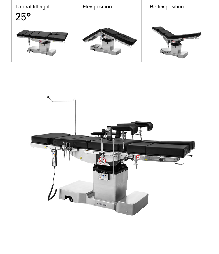 YA-08EH Adjustable Electro Hydraulic Operating Table