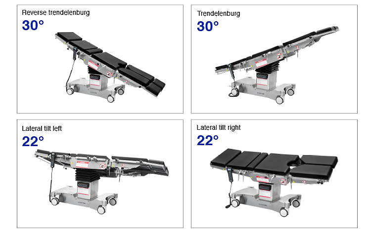 YA-01E Intelligent Operation Table on Wheels in Hospital