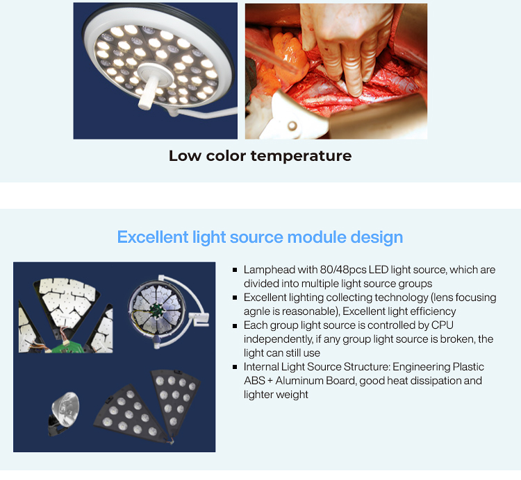 MK-D700500Z2 Ceiling-mounted LED Surgical Lighting System