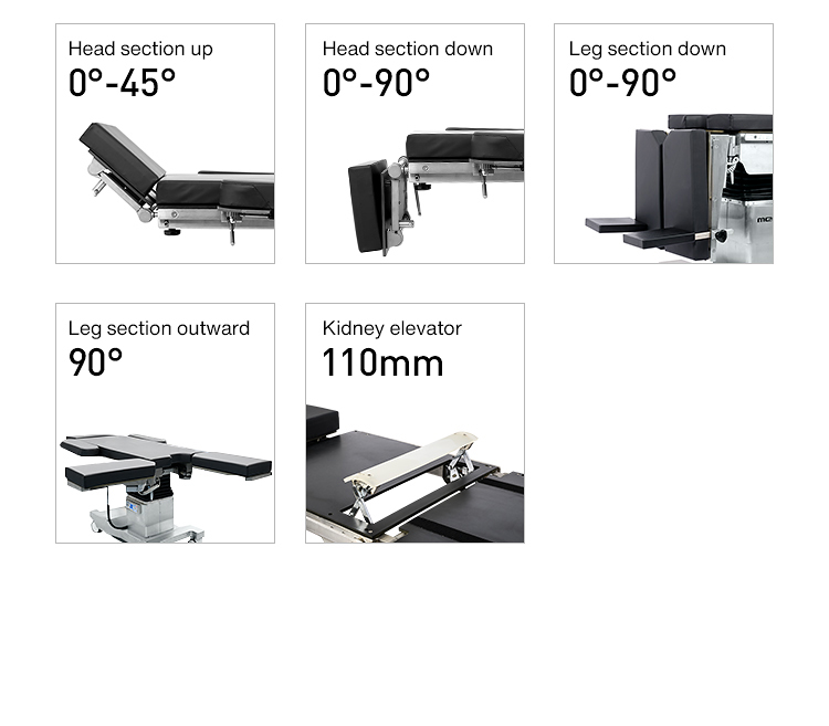 YA-05E Multi-Function Carbon Fiber Operation Table