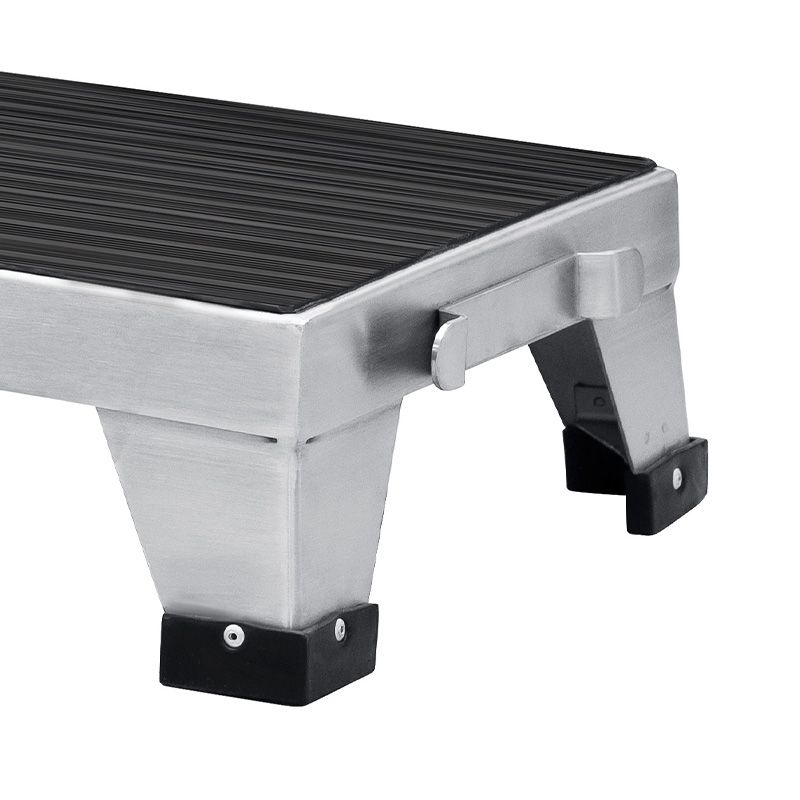 YA-FS02 Stainless Steel Single Step Foot Stool For Hospital