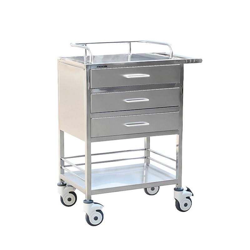 MK-S25B Stainless Steel Instrument Trolley