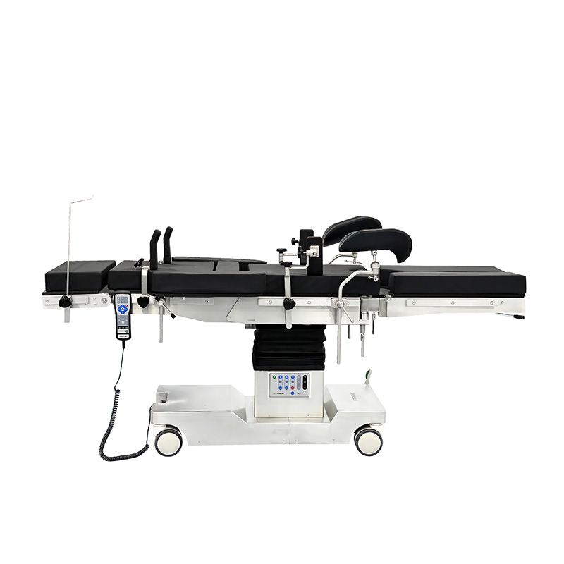 YA-12E Stainless Steel Electric Surgical Operation Table On Wheels